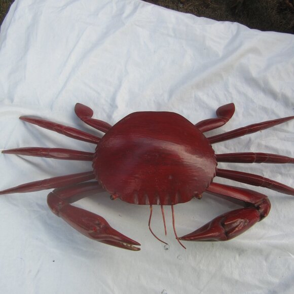 UNIQUE RARE LARGE CRAB JEWELRY/SOUVENIR BOX - Picture 4 of 10